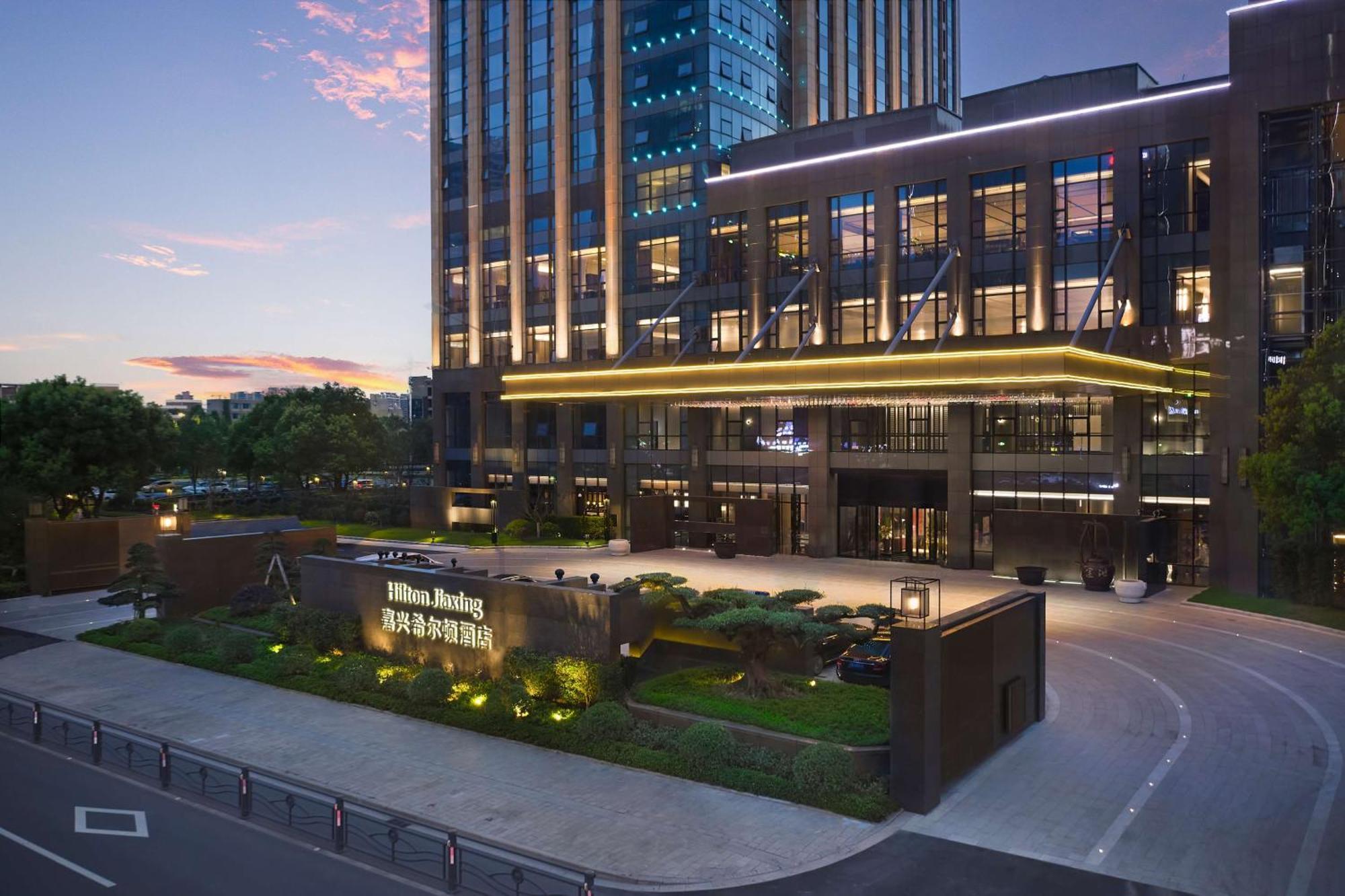Hotel Hilton Jiaxing Exterior foto